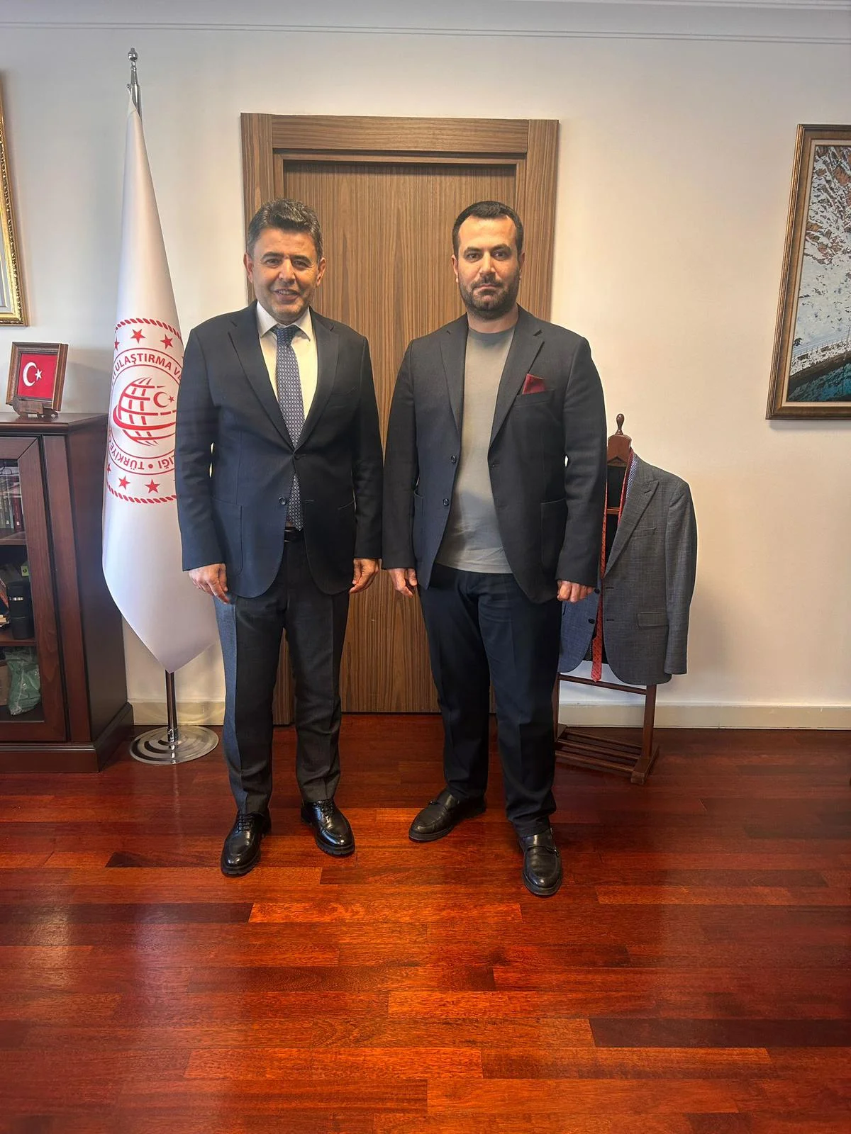 ANKARA'DA RESMİ ZİYARETLERDE BULUNULDU