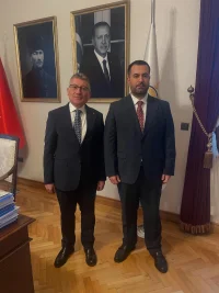 DERNEK BAŞKANIMIZ AKP GRUP BAŞKANI SN. ABDULLAH GÜLER'E ZİYARETTE BULUNDULAR