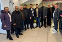 İZMİR SİVAS DERNEKLERİ FEDERASYONU YÖNETİMİ MİSAFİRİMİZ OLDULAR