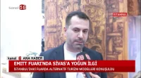 DERNEK BAŞKANIMIZ TARIK ÇAKIR, EMITT FUARINDA SİVAS STANDINA ZİYARETTE BULUNDU