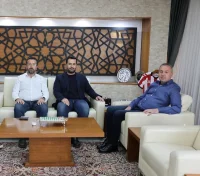 sn. Tarık ÇAKIR, Sivas Belediye Başkanı sn. dr. Adem UZUN'u ziyaret ettiler